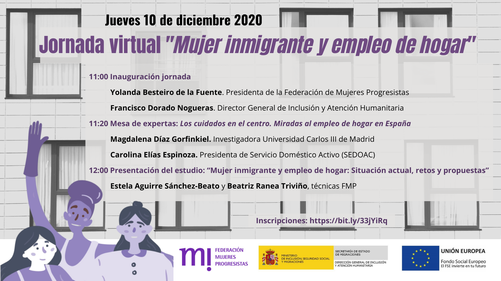 cartel jornada empleo de hogar