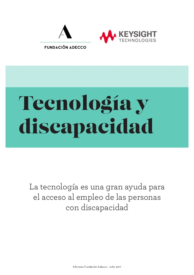 portada informe tecnologa y discapacidad